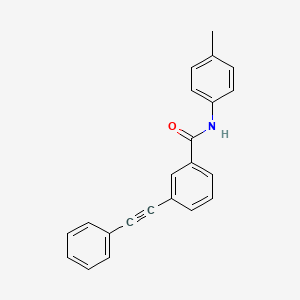 N-(4-methylphenyl)-3-(phenylethynyl)benzamide