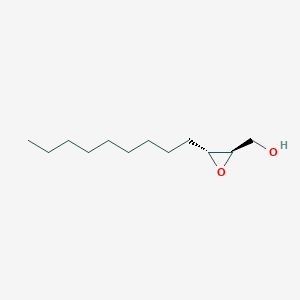molecular formula C12H24O2 B371571 [(2r,3r)-3-Nonyloxiran-2-yl]methanol CAS No. 107736-23-2