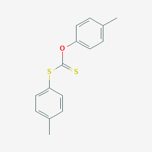 molecular formula C15H14OS2 B371576 O,S-bis(4-methylphenyl) dithiocarbonate 