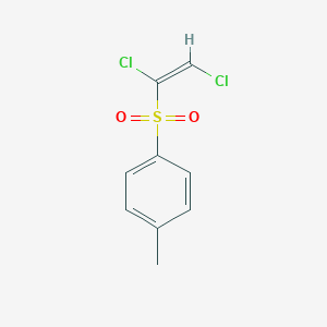 molecular formula C9H8Cl2O2S B371579 1,2-Dichlorovinyl4-methylphenylsulfone 