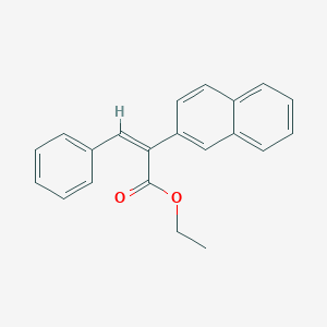 Ethyl2-(2-naphthyl)-3-phenylacrylate