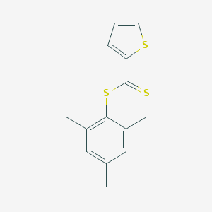 molecular formula C14H14S3 B371594 Mesityl 2-thiophenecarbodithioate 