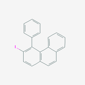 molecular formula C20H13I B371600 3-Iodo-4-phenylphenanthrene 