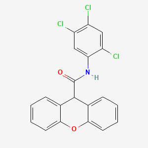 N-(2,4,5-trichlorophenyl)-9H-xanthene-9-carboxamide