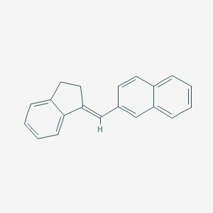 2-(2,3-dihydro-1H-inden-1-ylidenemethyl)naphthalene