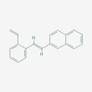 2-[2-(2-Vinylphenyl)vinyl]naphthalene