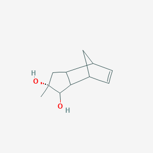 molecular formula C11H16O2 B371633 4-Methyltricyclo[5.2.1.0~2,6~]dec-8-ene-3,4-diol 