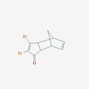 4,5-Dibromotricyclo[5.2.1.0~2,6~]deca-4,8-dien-3-one