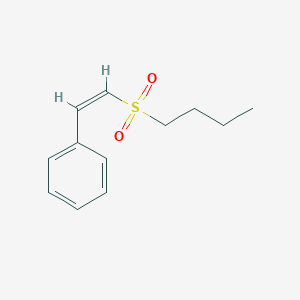 molecular formula C12H16O2S B371640 Butyl 2-phenylvinyl sulfone 
