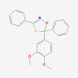 5-(3,4-Dimethoxyphenyl)-3,5-diphenyl-1,4,2-oxathiazole