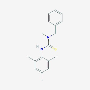 molecular formula C18H22N2S B371648 N-benzyl-N'-mesityl-N-methylthiourea 