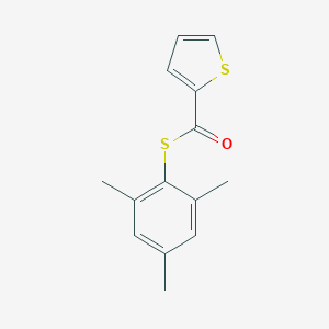 molecular formula C14H14OS2 B371649 S-mesityl2-thiophenecarbothioate 