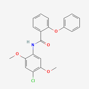 N-(4-chloro-2,5-dimethoxyphenyl)-2-phenoxybenzamide