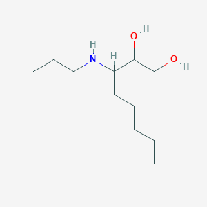 molecular formula C11H25NO2 B371650 3-(Propylamino)-1,2-octanediol 