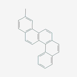 molecular formula C23H16 B371667 11-Methylbenzo[c]chrysene 