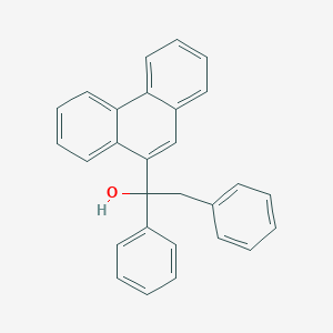 molecular formula C28H22O B371668 1-(9-Phenanthryl)-1,2-diphenylethanol 