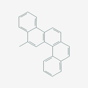 molecular formula C23H16 B371669 8-Methylbenzo[c]chrysene 