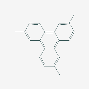 molecular formula C21H18 B371670 2,6,10-Trimethyltriphenylene CAS No. 111799-94-1