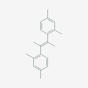 molecular formula C20H24 B371676 1-[2-(2,4-Dimethylphenyl)-1-methyl-1-propenyl]-2,4-dimethylbenzene 