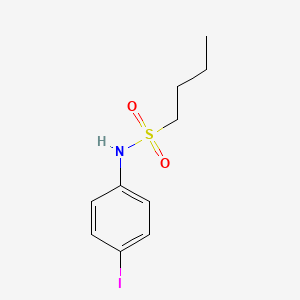 N-(4-iodophenyl)-1-butanesulfonamide