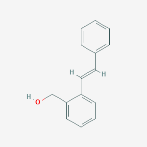 molecular formula C15H14O B371677 2-Styrylbenzyl alcohol CAS No. 5079-91-4