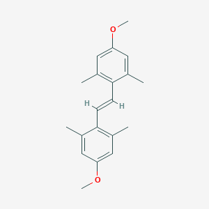 5-Methoxy-2-[2-(4-methoxy-2,6-dimethylphenyl)vinyl]-1,3-dimethylbenzene