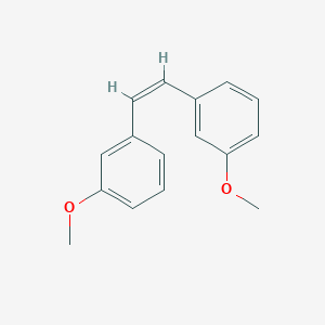 molecular formula C16H16O2 B371683 (Z)-3,3'-Dimethoxystilbene 
