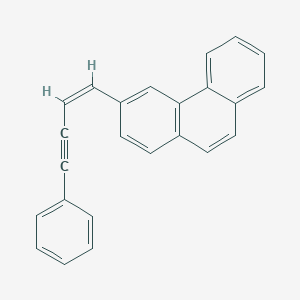 3-(4-Phenyl-1-buten-3-ynyl)phenanthrene