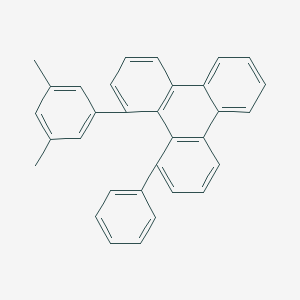 molecular formula C32H24 B371691 1-(3,5-Dimethylphenyl)-12-phenyltriphenylene 