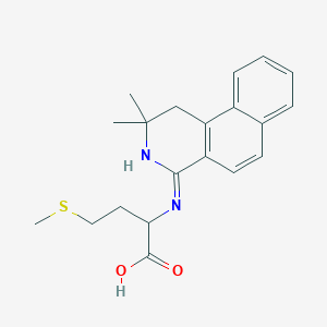 N-(2,2-dimethyl-1,2-dihydrobenzo[f]isoquinolin-4-yl)methionine