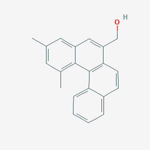 molecular formula C21H18O B371694 (1,3-Dimethylbenzo[c]phenanthren-6-yl)methanol 