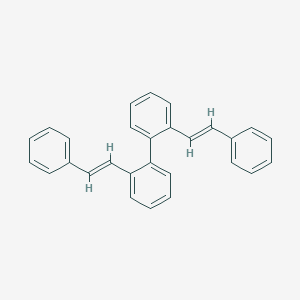 molecular formula C28H22 B371695 Distyrylbiphenyl 