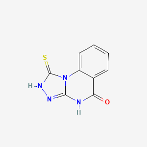 1-mercapto[1,2,4]triazolo[4,3-a]quinazolin-5(4H)-one