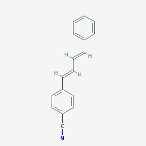 molecular formula C17H13N B371699 4-(4-Phenyl-1,3-butadienyl)benzonitrile 