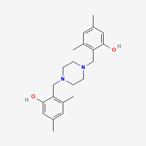 2,2'-[1,4-piperazinediylbis(methylene)]bis(3,5-dimethylphenol)