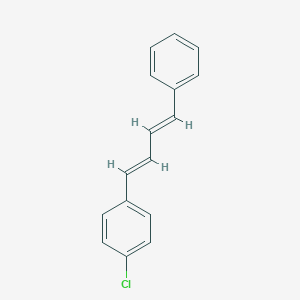 molecular formula C16H13Cl B371703 1-(4-Chlorophenyl)-4-phenyl-1,3-butadiene CAS No. 27331-25-5