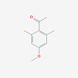 molecular formula C11H14O2 B371711 1-(4-Methoxy-2,6-dimethylphenyl)ethanone CAS No. 60999-76-0