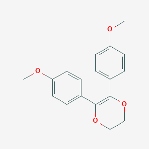 5,6-Bis(4-methoxyphenyl)-2,3-dihydro-1,4-dioxine
