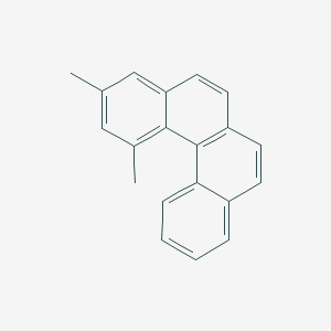 molecular formula C20H16 B371720 1,3-Dimethylbenzo[c]phenanthrene 