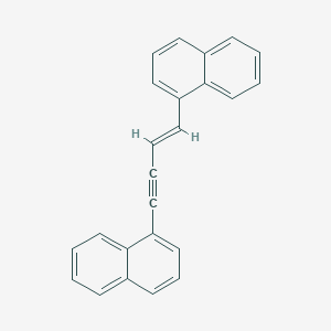 molecular formula C24H16 B371721 1,4-Di(1-naphthyl)-1-butene-3-yne CAS No. 41790-87-8