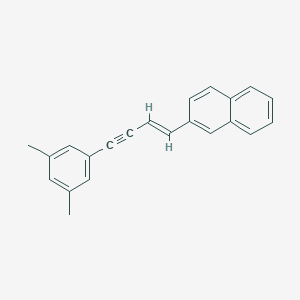 2-[4-(3,5-Dimethylphenyl)-1-buten-3-ynyl]naphthalene