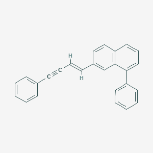1-Phenyl-7-(4-phenyl-1-buten-3-ynyl)naphthalene