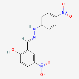 2-hydroxy-5-nitrobenzaldehyde (4-nitrophenyl)hydrazone