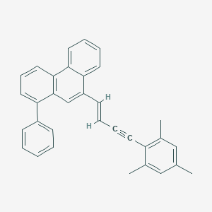 9-(4-Mesityl-1-buten-3-ynyl)-1-phenylphenanthrene