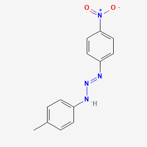 1-(4-METHYLPHENYL)-3-(4-NITROPHENYL)TRIAZ-1-ENE