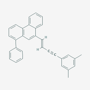 9-[4-(3,5-Dimethylphenyl)-1-buten-3-ynyl]-1-phenylphenanthrene