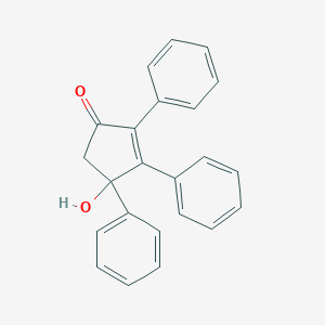 molecular formula C23H18O2 B371745 4-Hydroxy-2,3,4-triphenyl-2-cyclopenten-1-one 
