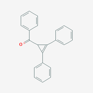 molecular formula C22H16O B371746 1,2-Diphenyl-3-benzoylcyclopropene 