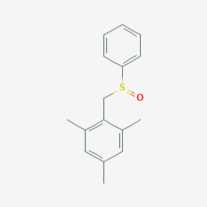 molecular formula C16H18OS B371749 Mesitylmethyl phenyl sulfoxide 