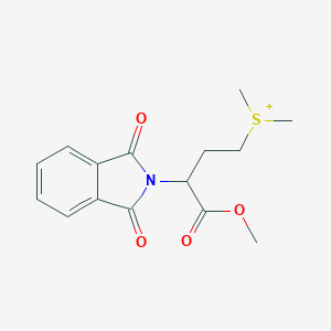 molecular formula C15H18NO4S+ B371752 [3-(1,3-dioxo-1,3-dihydro-2H-isoindol-2-yl)-4-methoxy-4-oxobutyl](dimethyl)sulfonium 